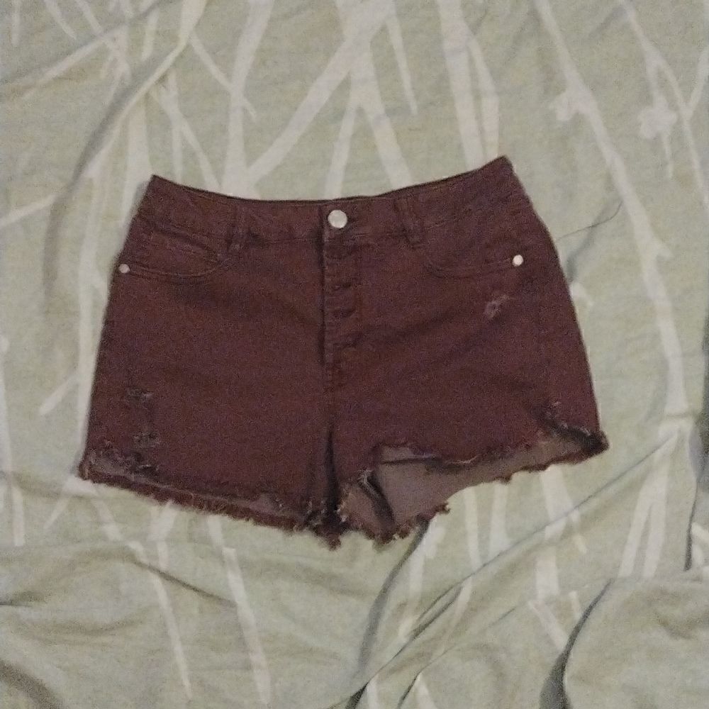 Refuge distressed cut off highwaist shorts